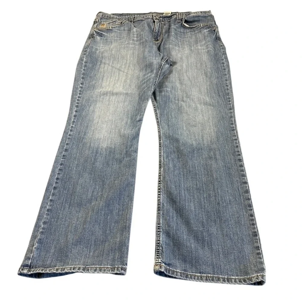 Cinch Carter 2.5 Men's 42x34 Relaxed Straight Leg Jeans Blue Medium Wash